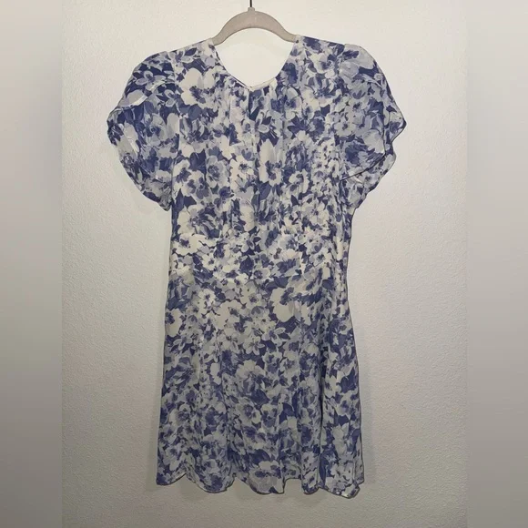 Reformation Blue and White “Lula” Dress - Picture 5 of 7